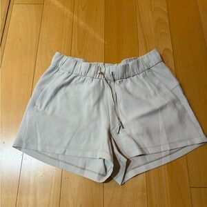 Lululemon Athletica Cream Athletic Shorts